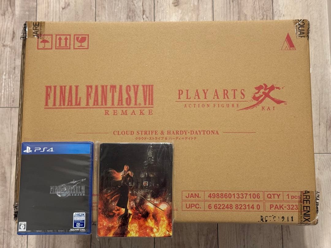 新品 未開封 FF7リメイク クラウド・ストライフ & ハーディ＝デイトナ Amazon.co.jp: スクウェア・エニックス(SQUARE ENIX) ファイナル