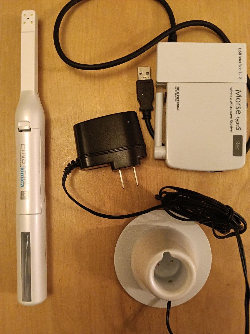 口腔内カメラ　アールエフ　Einstein　受信機＆充電器つき