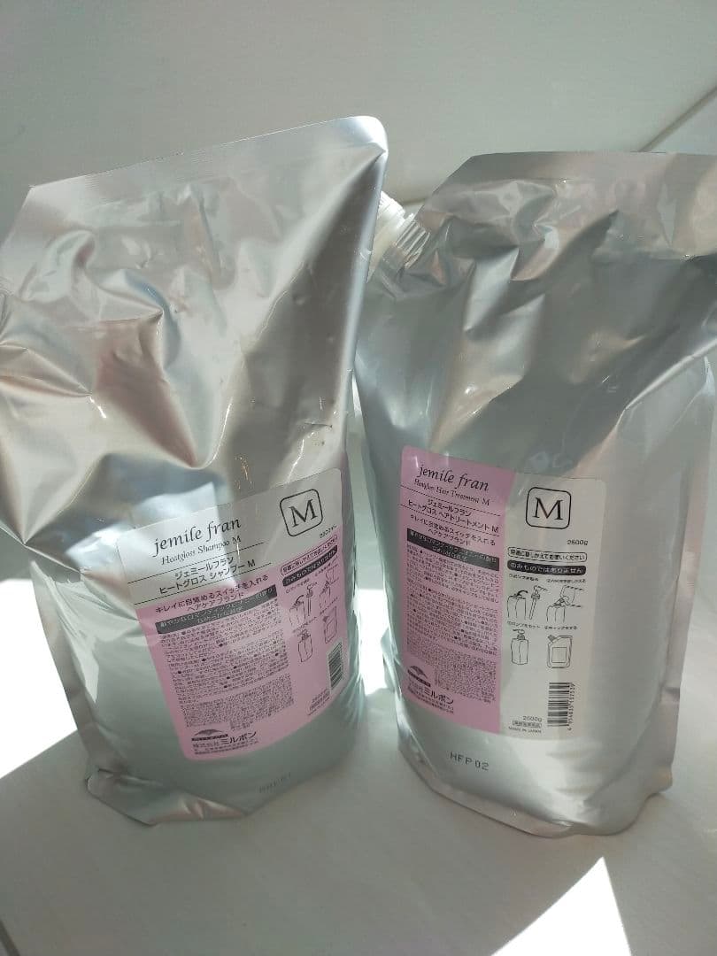 jemile fran シャンプー、トリートメントセット2500ml/2500g