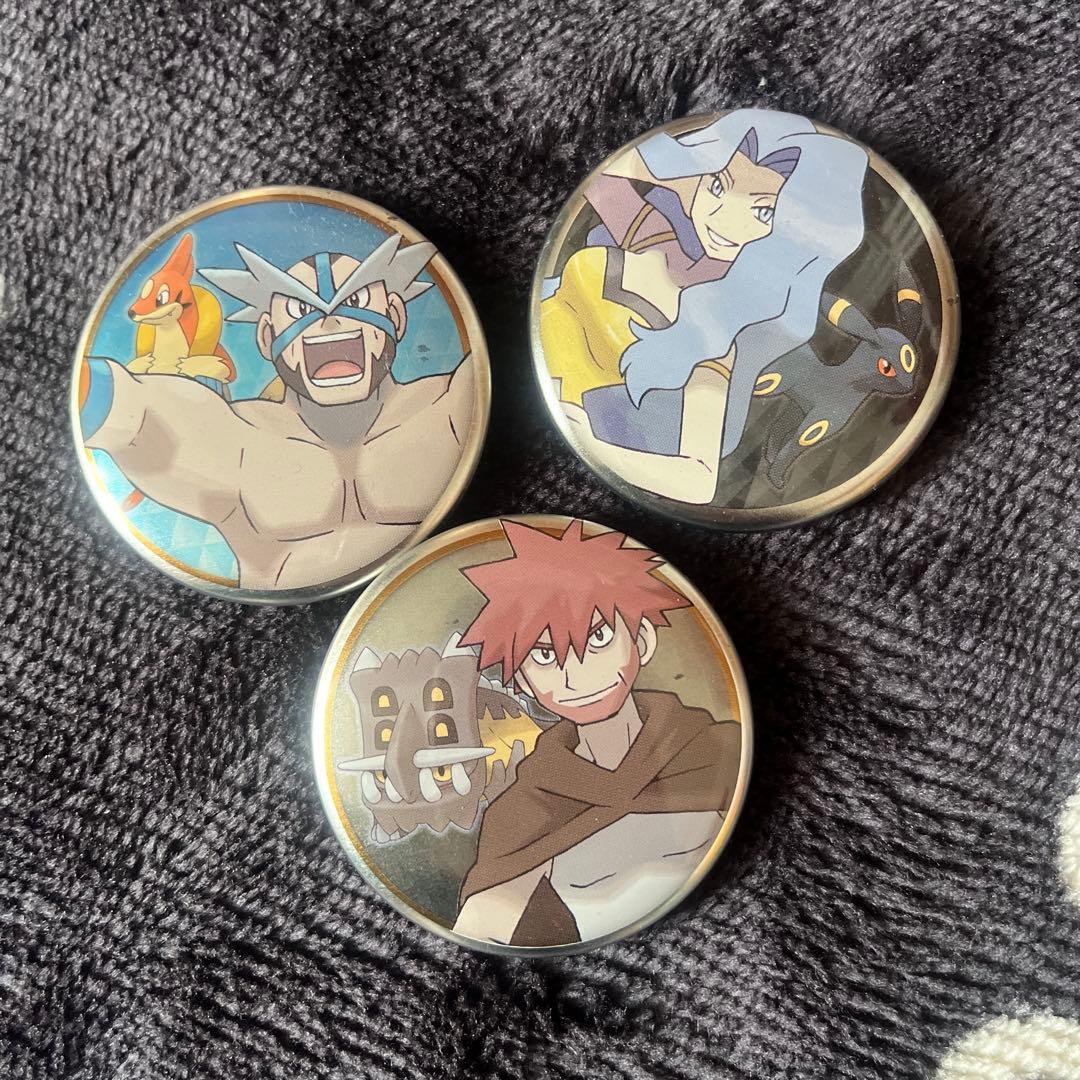 ポケモン 缶バッジコレクション トウガン マキシ カリン ジョウト
