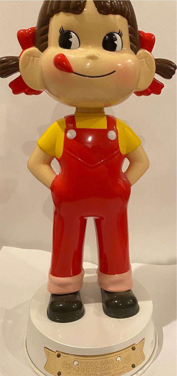 ペコちゃん　フィギュア ペコちゃん人形 2025 レモンスカッシュ 50周年記念 - メルカリ
