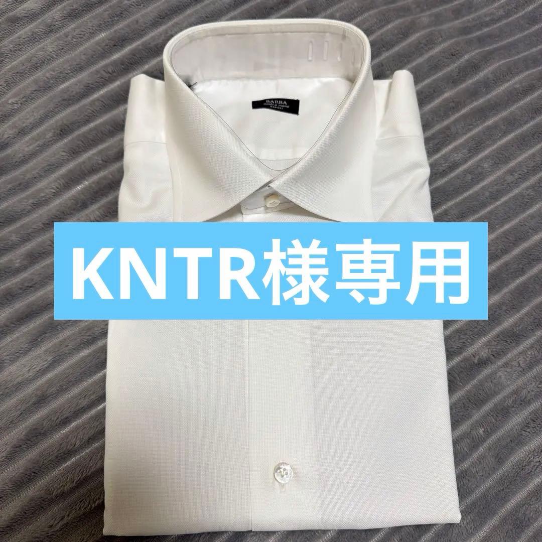 BARBA ホワイト ワイシャツ 39 15 1/2