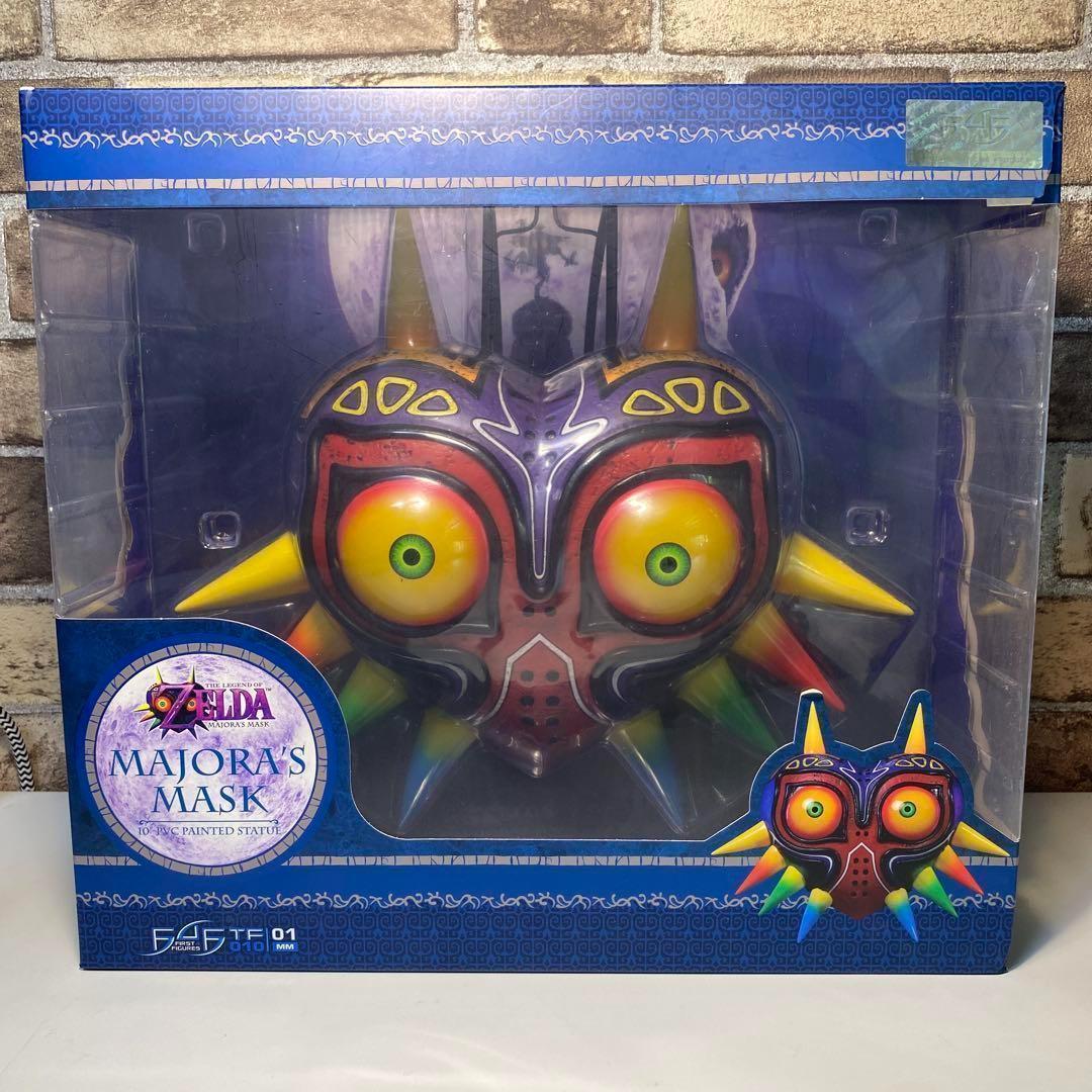 ゼルダの伝説 ムジュラの仮面 PVC マスク First 4 Figures あの「ゼルダの伝説」ムジュラの仮面が、壁に掛けて飾れる1/2サイズの