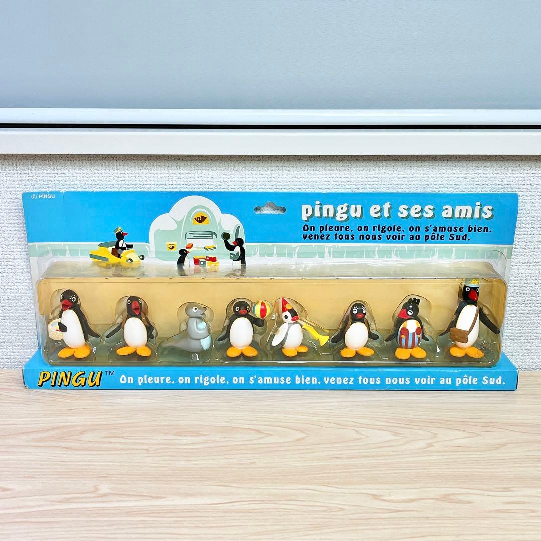 未開封品】ピングー （みんな） マスコット セット フィギュア レア