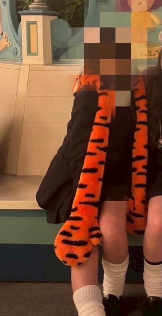 ゆ 商品ディズニー マフラーキャップ ティガー