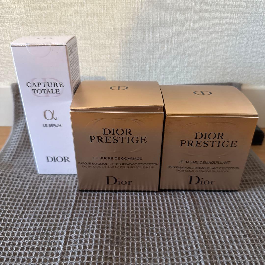 追記あり⭐︎値下げ⭐︎Dior Prestige メイク落とし、洗顔料、美容液