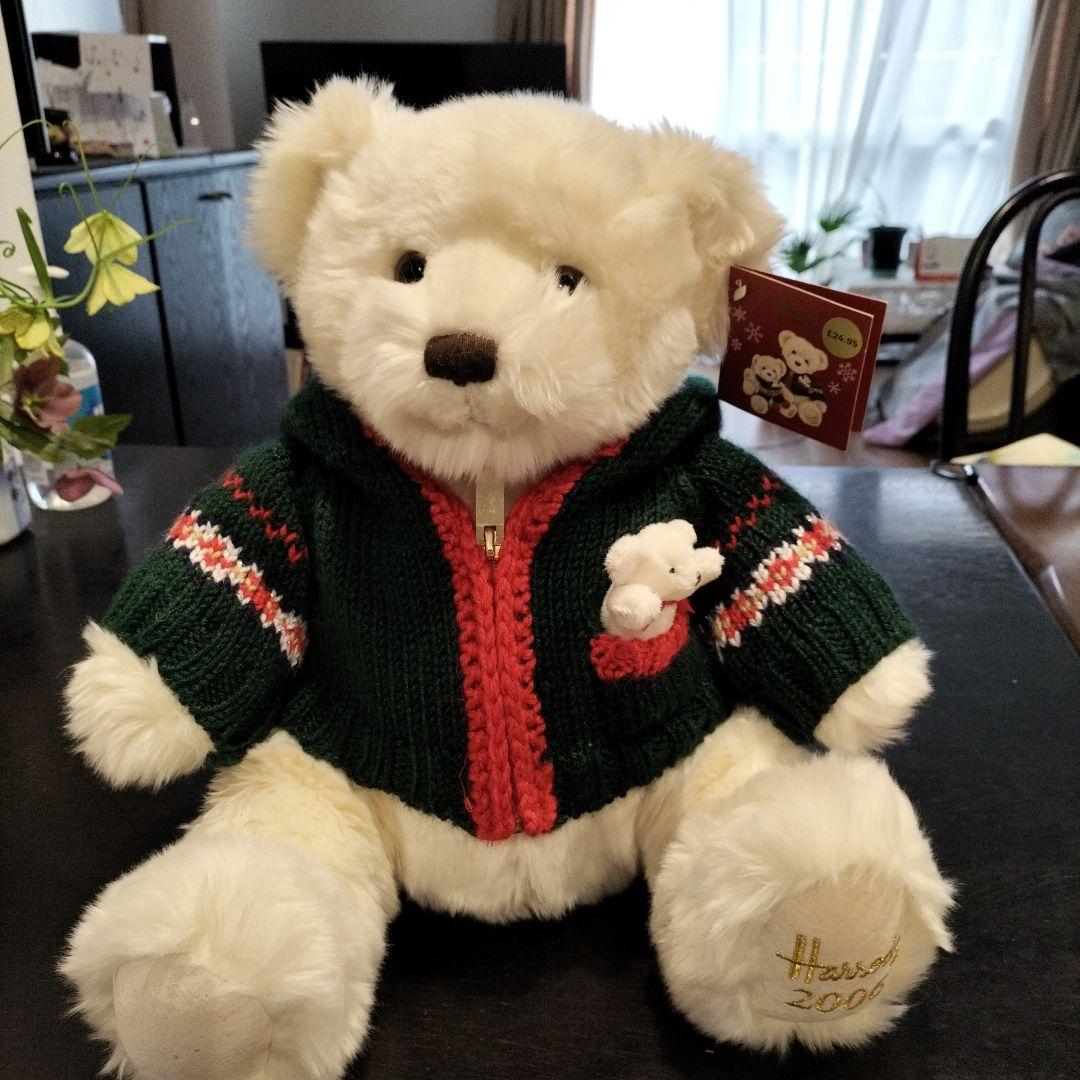 Harrods ハロッズ ぬいぐるみ テディベア2006年【タグ付き】 - メルカリ