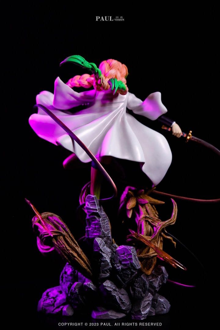 鬼滅の刃 恋柱 甘露寺蜜璃 フィギュア 塗装済み完成品 ガレージキット