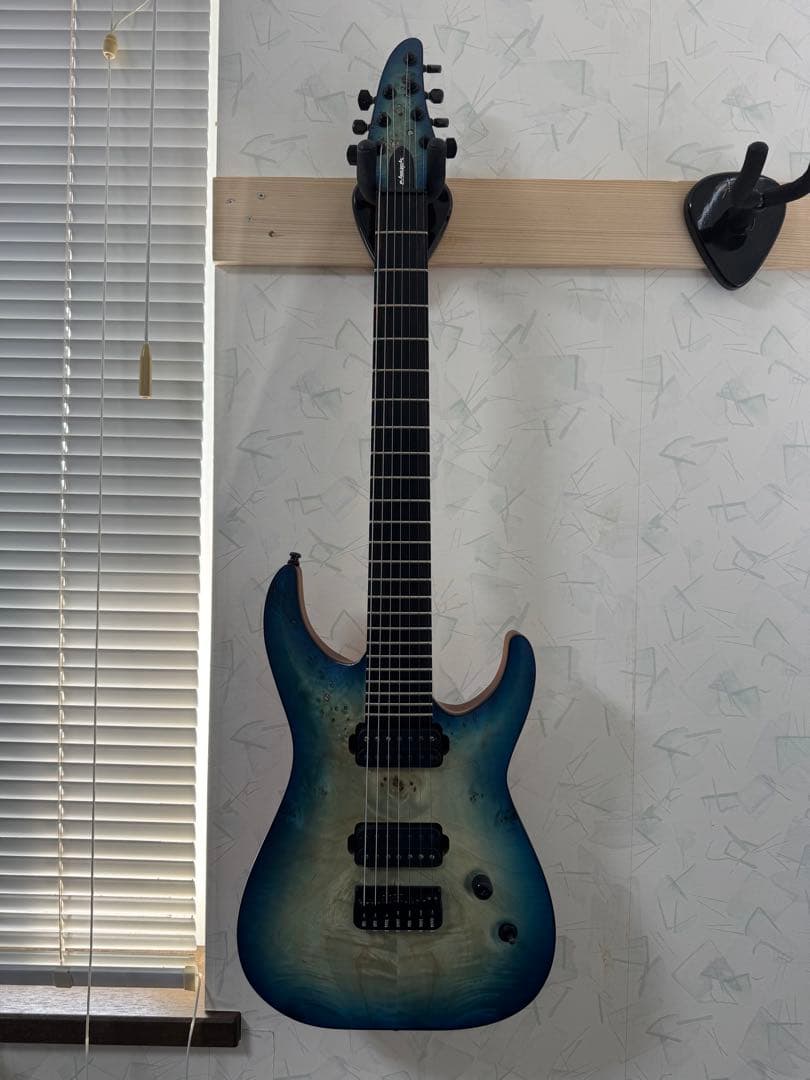 ギター Edwards E-HR7-FX/BM Aqua Burst ESP Edwards E-HR7-FX/BM Aqua burst ED7170224