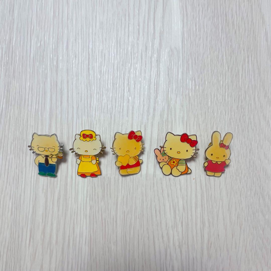 希少未使用】1997年 ハローキティ ピンバッジ レア 当時物 平成レトロ