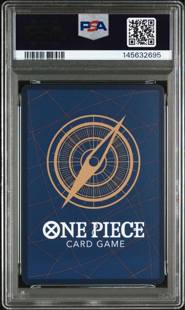 PSA10 モンキー・D ・ルフィ コミパラ EB02-061 SEC ギア2 - メルカリ