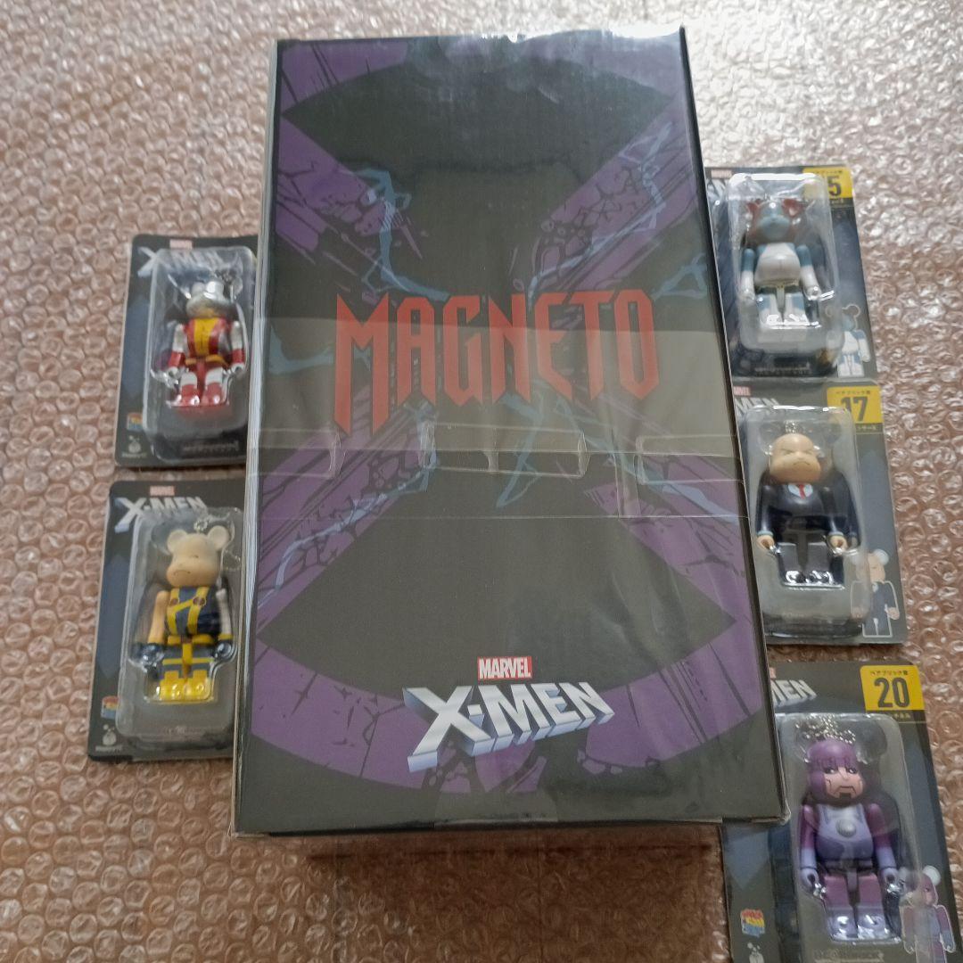 Happyくじ ラスト賞マグニート ベアブリック賞4,9,15,17,20セット