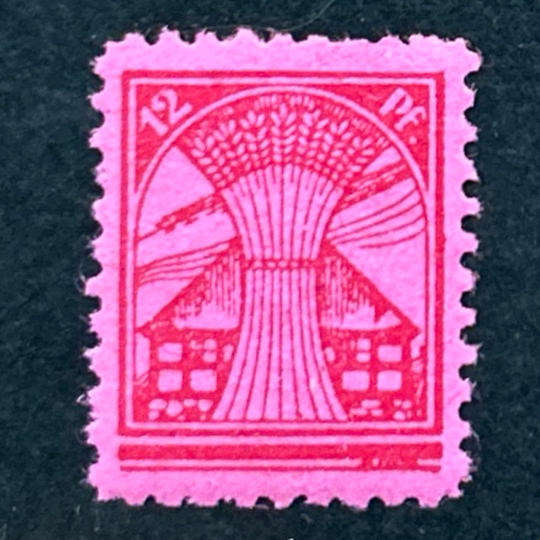 海外 外国切手 大戦後のソ連占領下ドイツのメクレンブルク地区用の切手