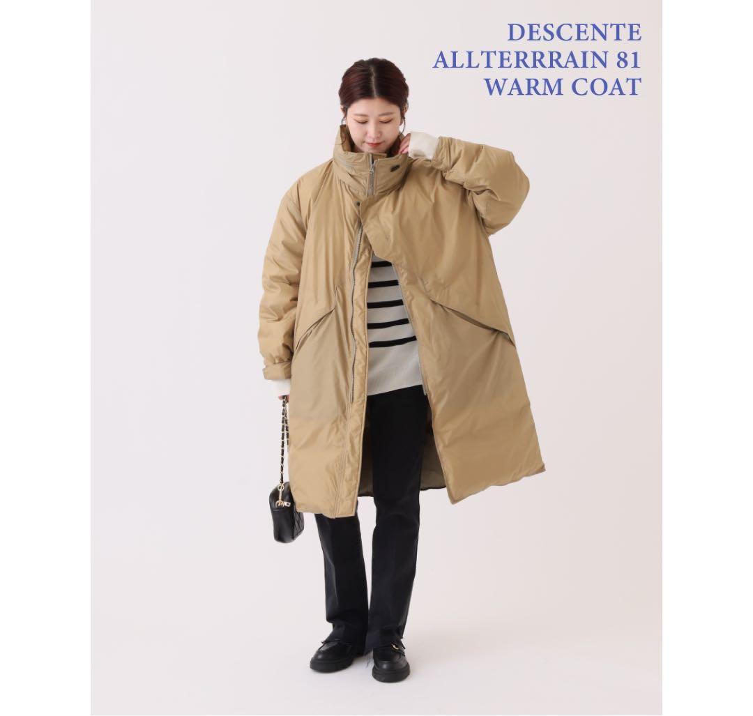 未使用　DESCENTE ALLTERRAIN 81 別注 WARM COAT Spick & Span（スピックアンドスパン）の「DESCENTE ALLTERRAIN 81
