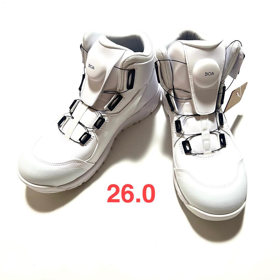 未使用 アシックス ウィンジョブ CP304 BOA ハイカット 26㎝