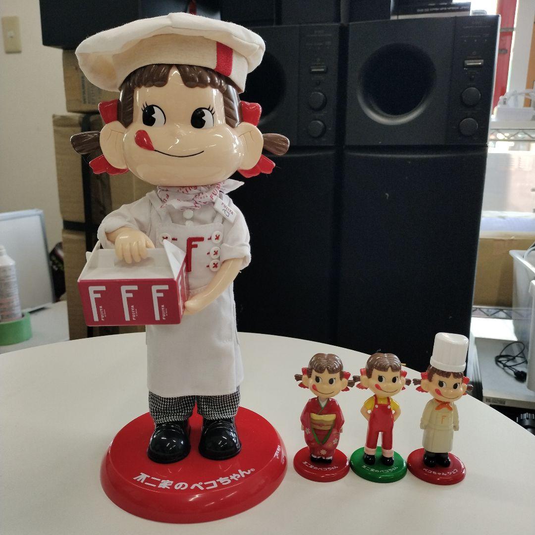 不二家 ペコちゃん人形 ユニフォームver. 卓上ぺこちゃん 箱無し 未