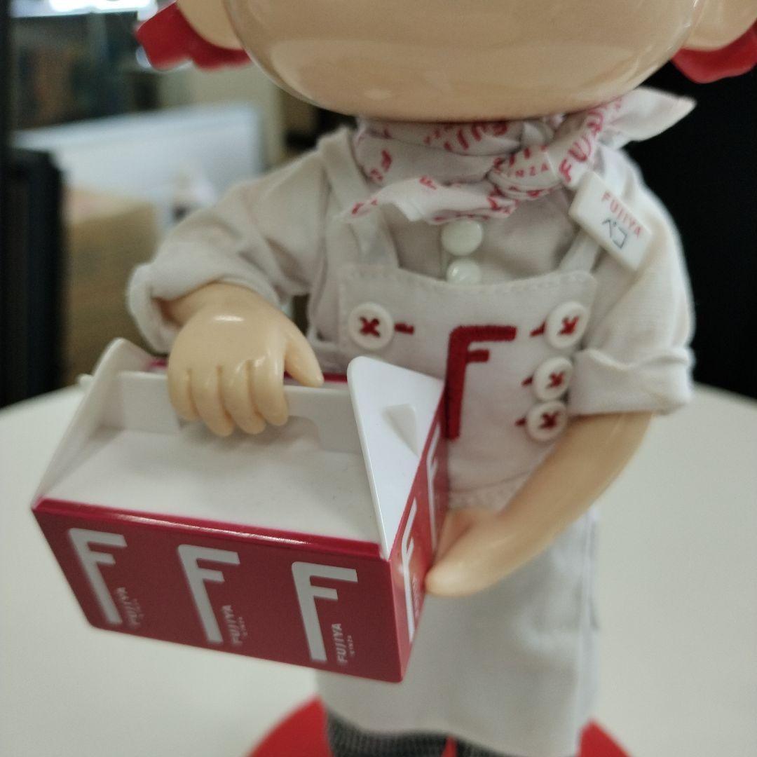 不二家 ペコちゃん人形 ユニフォームver. 卓上ぺこちゃん 箱無し 未