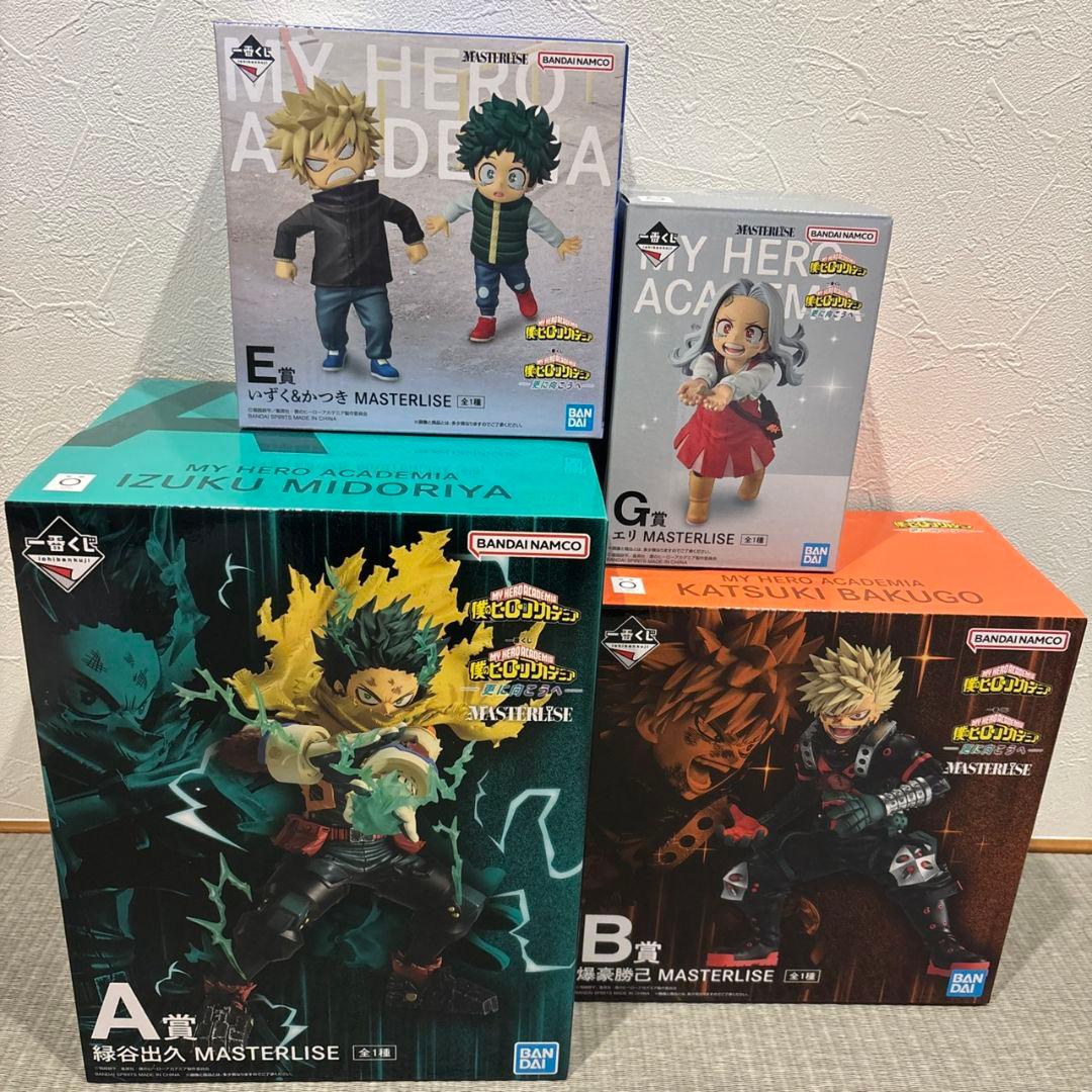 一番くじ 僕のヒーローアカデミア 更に向こうへ A賞 B賞 E賞 G賞セット 一番くじ 僕のヒーローアカデミア -更に向こうへ-｜一番くじ倶楽部
