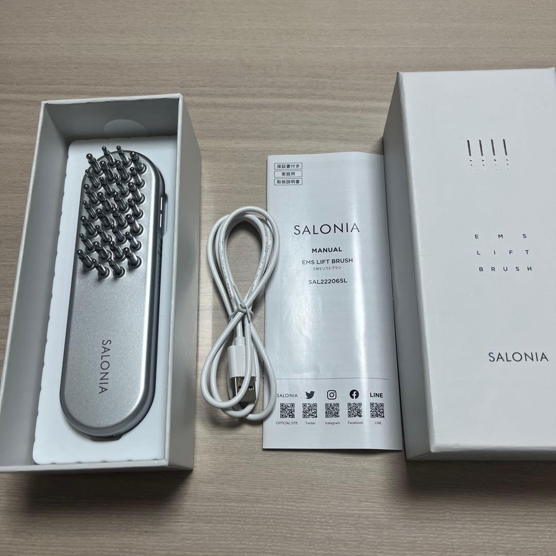 SALONIA サロニア　EMS リフトブラシ　美品 楽天市場】サロニアemsリフトブラシの通販