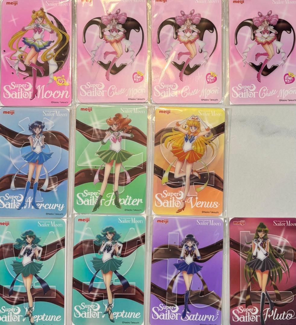 セーラームーン 明治 コラボ アクリルカード