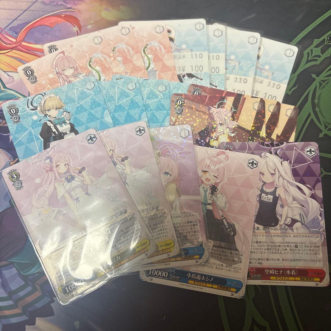 ヴァイス ブルアカ デッキ ＋その他パーツ - メルカリ