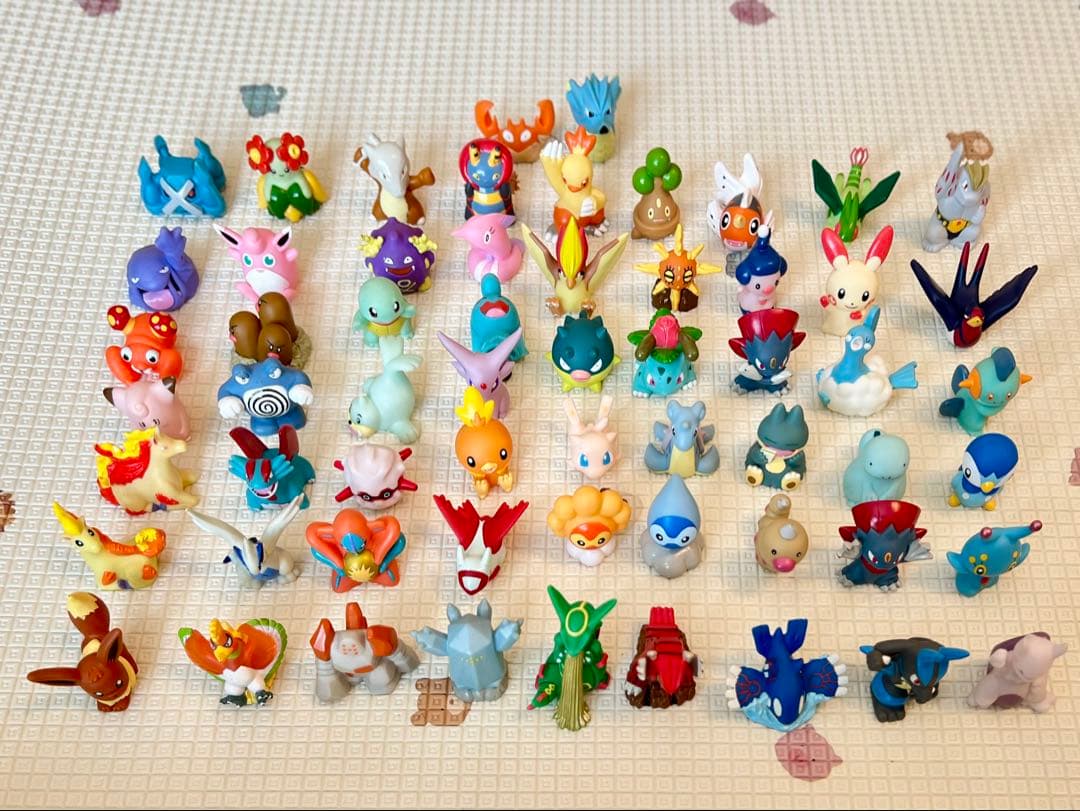 ポケモン フィギュア　指人形　ソフビ　レア　希少　クリア　初期　1996年〜