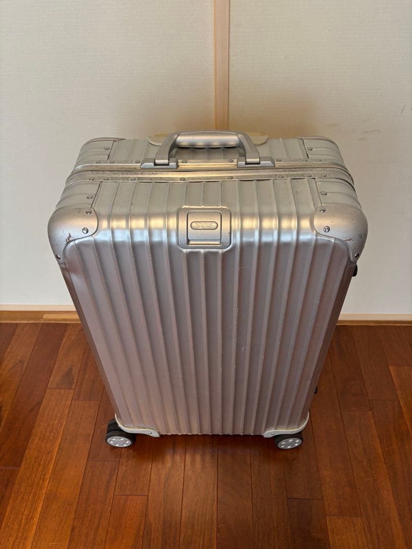 RIMOWA トパーズ TOPAS 4輪62L アルミ製　ハワイ正規店購入モデル
