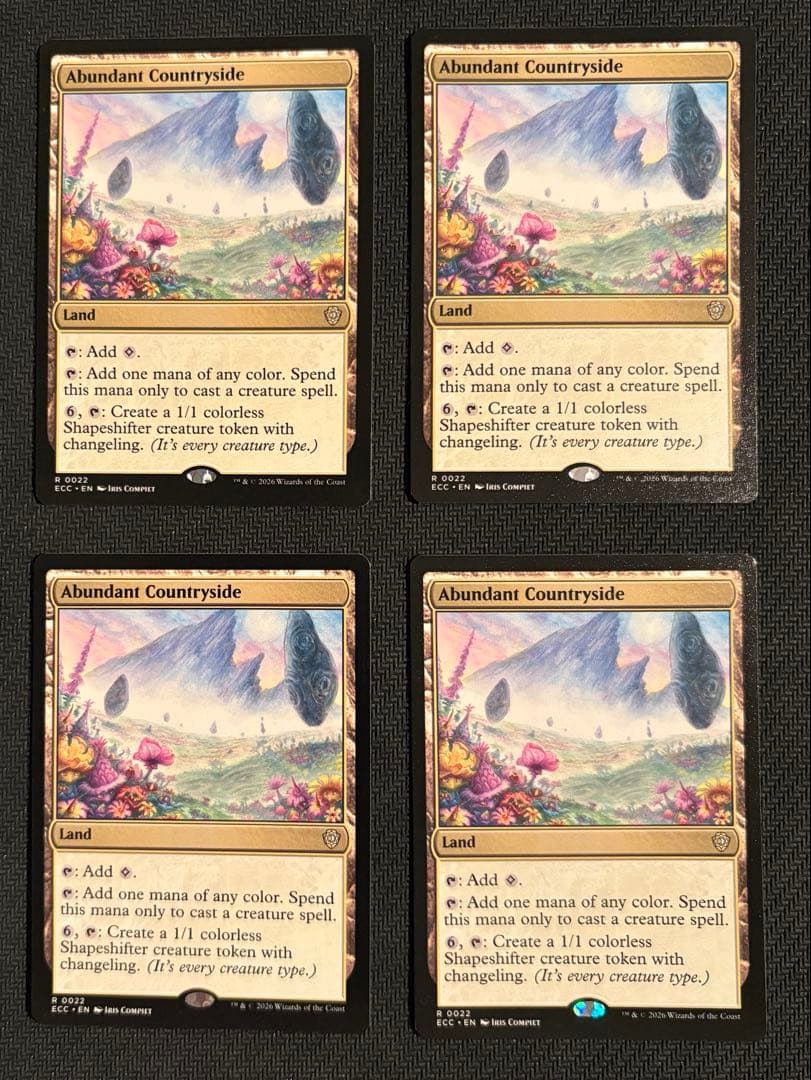 Abundant Countryside 4枚セット ③