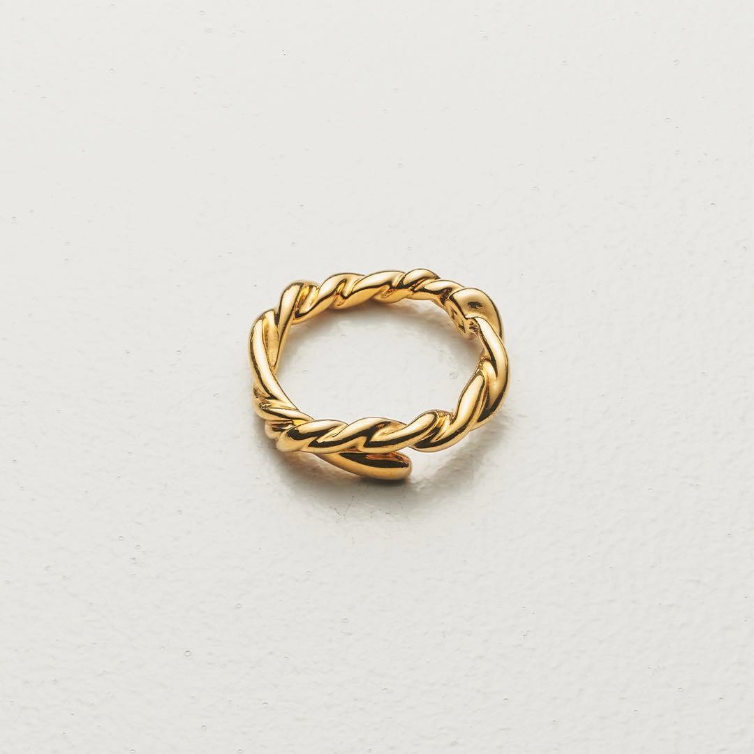 fauvirame フォーヴィレイム roots ring gold 11号