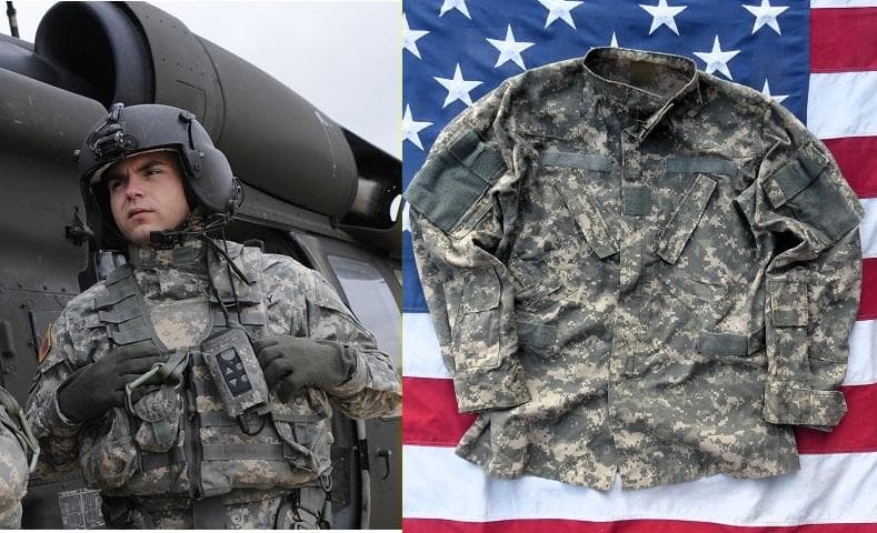 米軍実物 ACU エアクルー ジャケット M-R ヘリクルー A2CU 708 - メルカリ