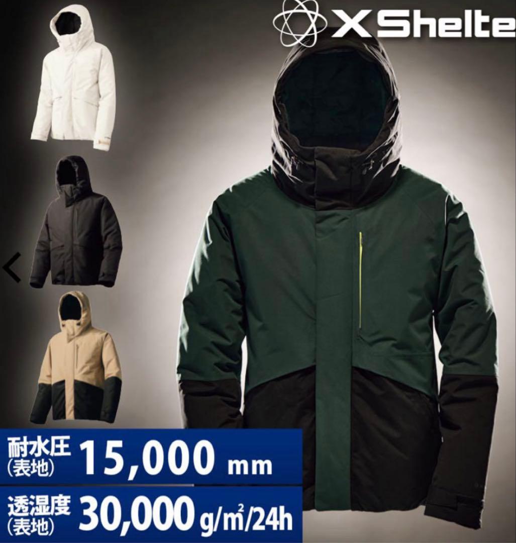 完売品！ワークマン エックスシェルター断熱α 防水防寒ジャケット