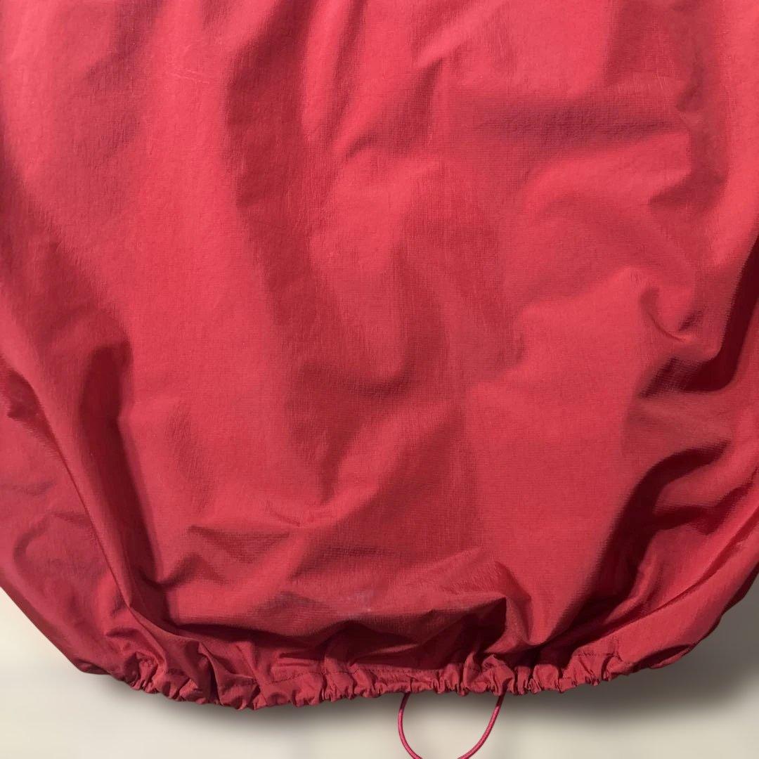 montbell tech shell jacket レッドL 短丈ドローコード - メルカリ