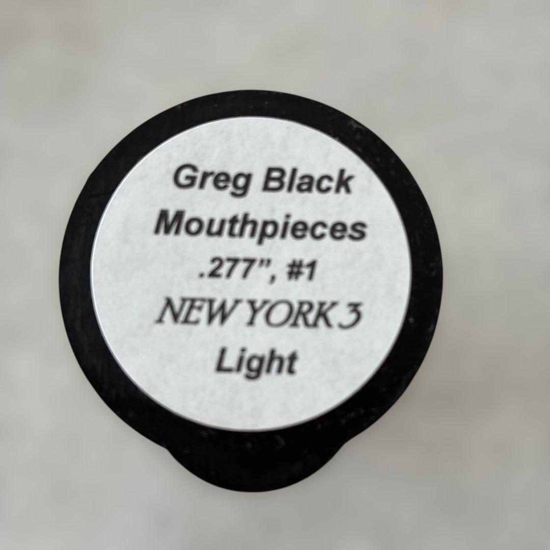管楽器・吹奏楽器 Greg Black NEW YORK 3 .277\