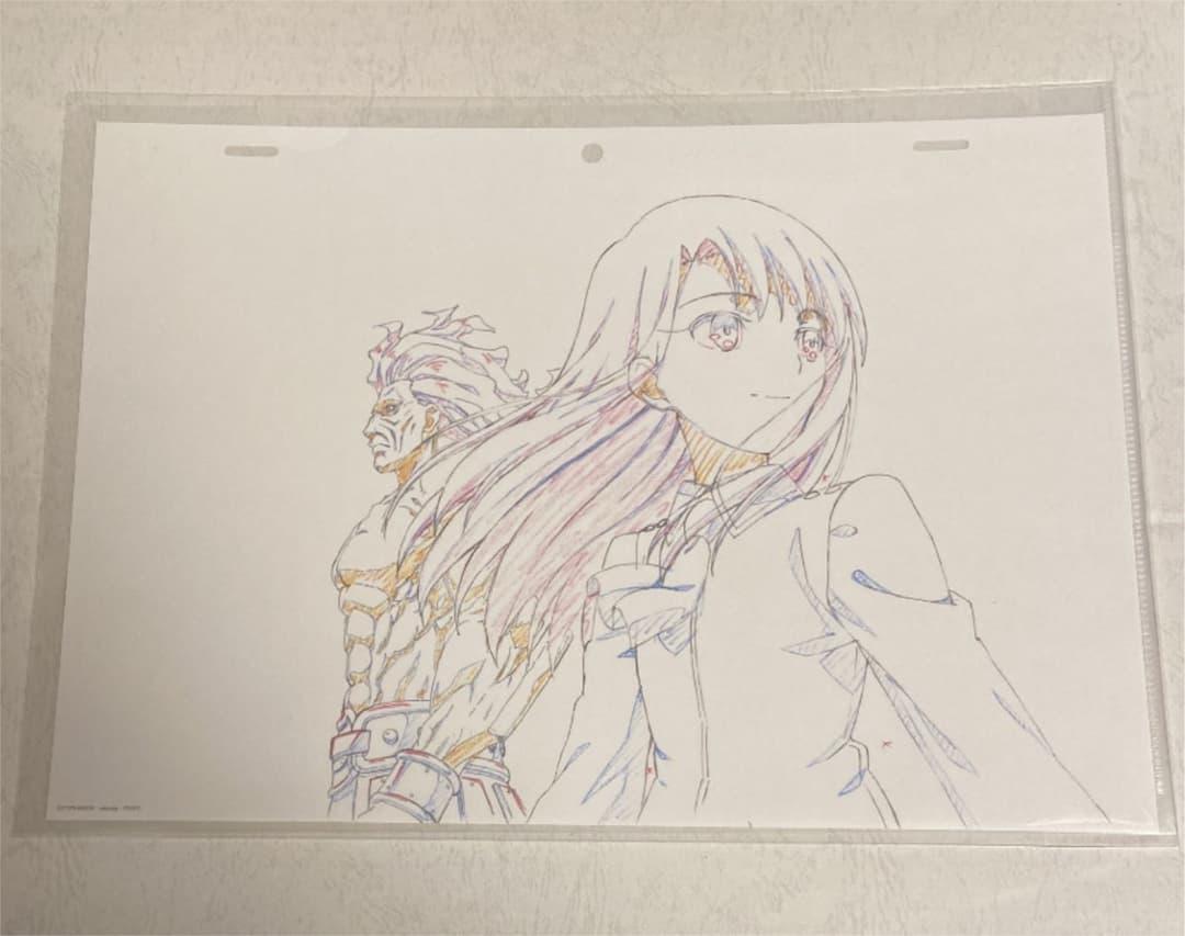 Fate UBW 複製原画 イリヤ&ヘラクレス