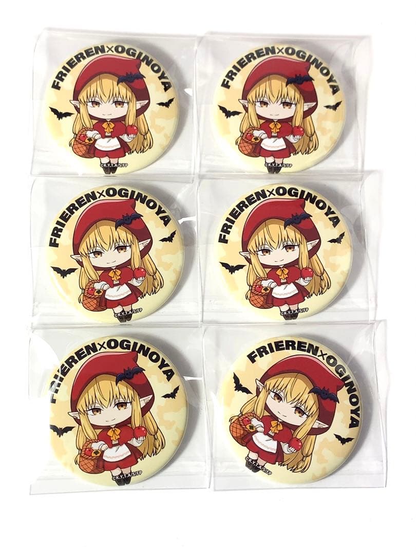 葬送のフリーレン ORB Cafe 荻野屋 ゼーリエ 缶バッジ 6点セット