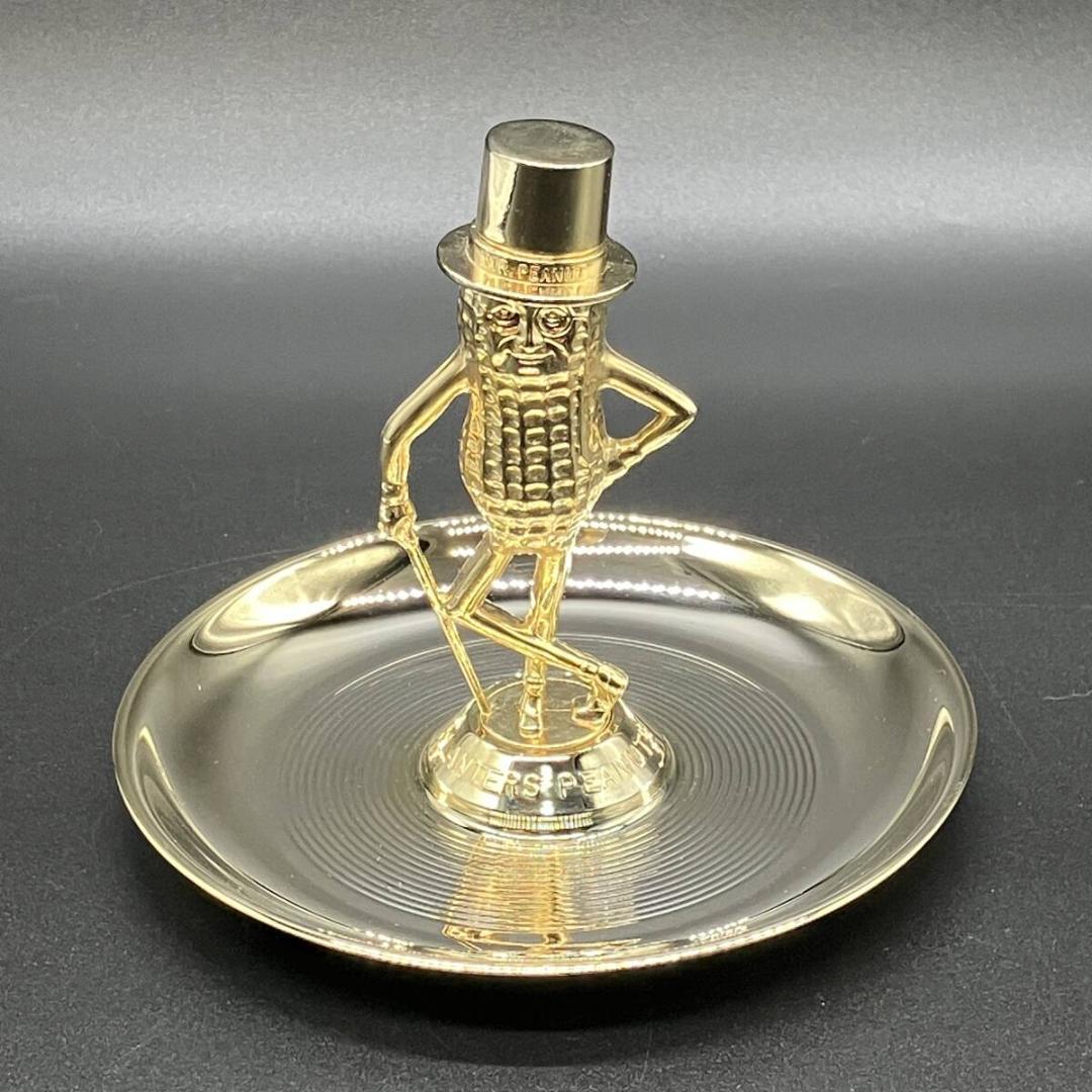 ミスターピーナッツ　ビンテージ　灰皿　トレイ　プランター社　アドバタイジング