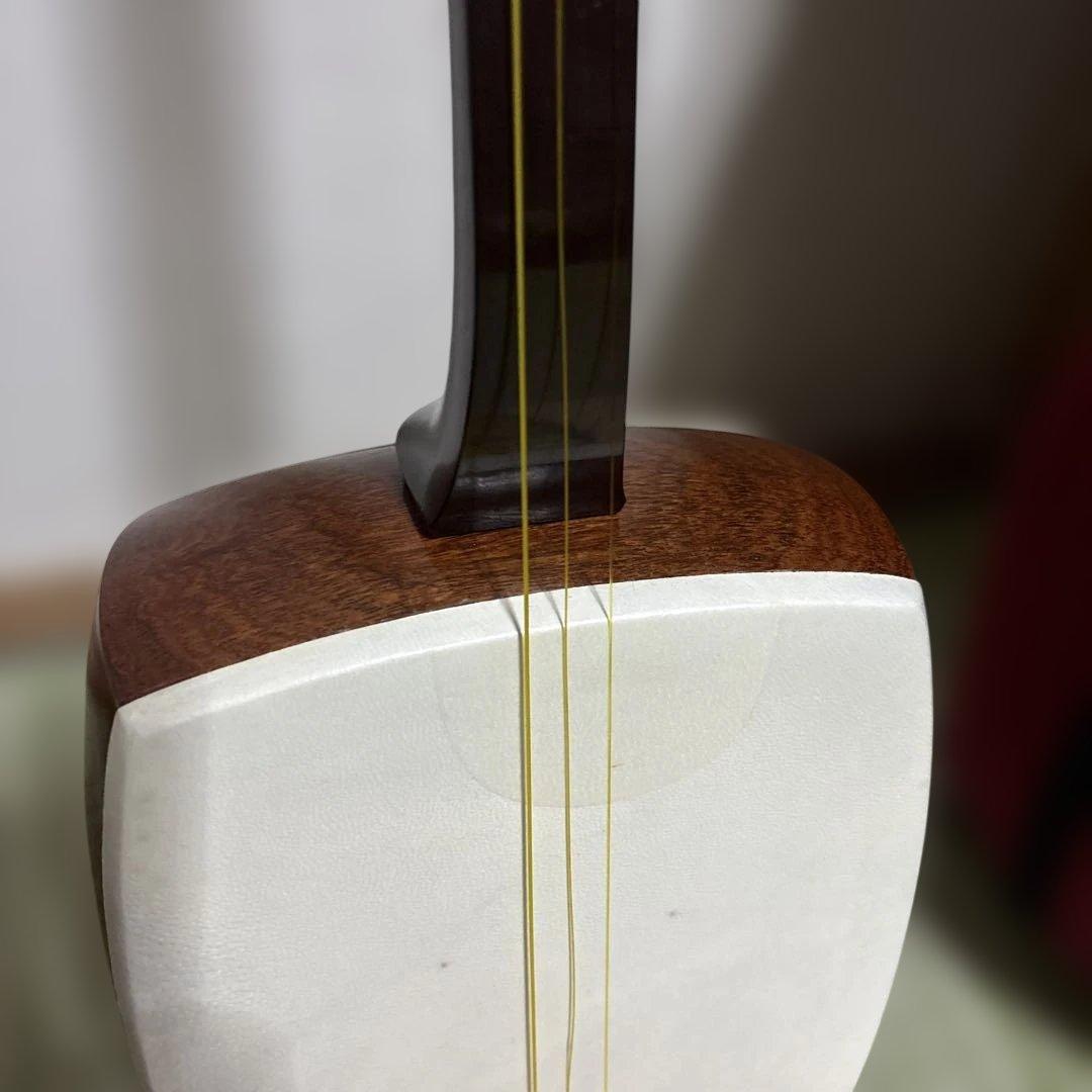 三味線 綾杉胴 和楽器 バチ 撥 弦 駒 ケース 金ボソ