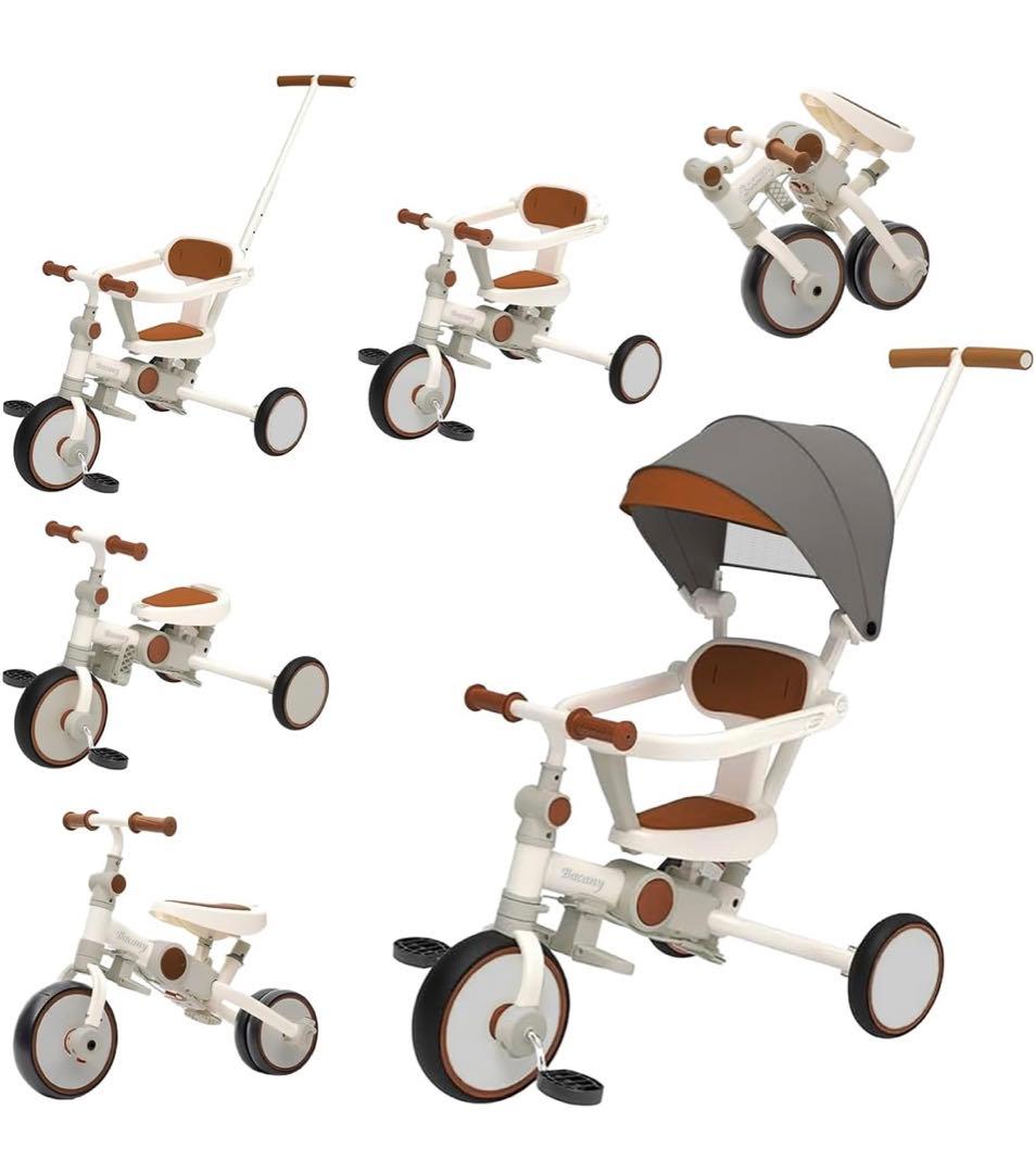 【Bacany】7in1 三輪車 ステップ付き 折りたたみ 手押し棒 コンパクト Amazon.co.jp: Bacany 子供用三輪車 7in1 三輪車 ステップ付き