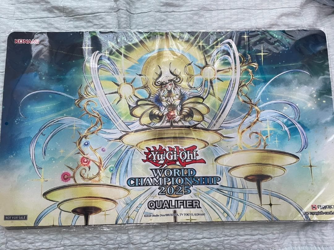 遊戯王 贖罪神女 プレイマット 韓国 公式 WCQ 2025