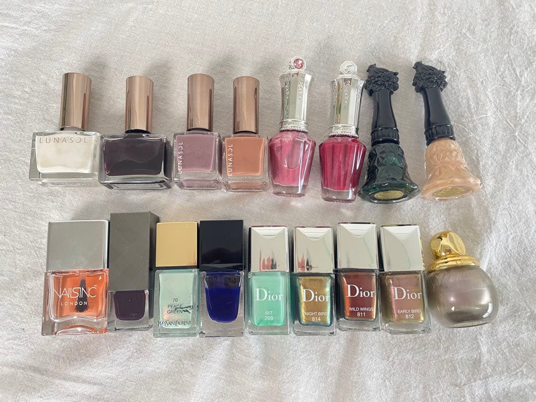 【まとめ売り】デパコスネイルカラー 17本セット