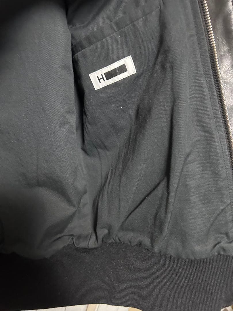 H beaty&youth レザージャケット A-2 フライトジャケット - メルカリ