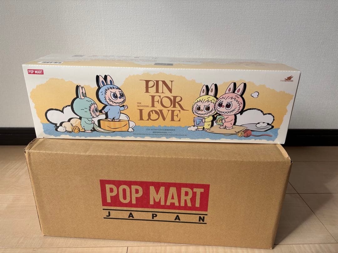 正規品】LABUBU ラブブPIN FOR LOVE A〜M アソートボックス - メルカリ