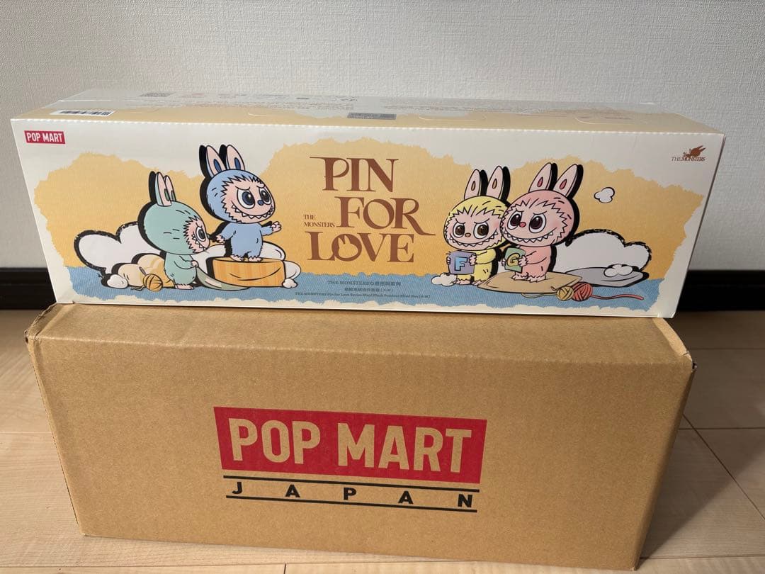 正規品】LABUBU ラブブPIN FOR LOVE A〜M アソートボックス - メルカリ