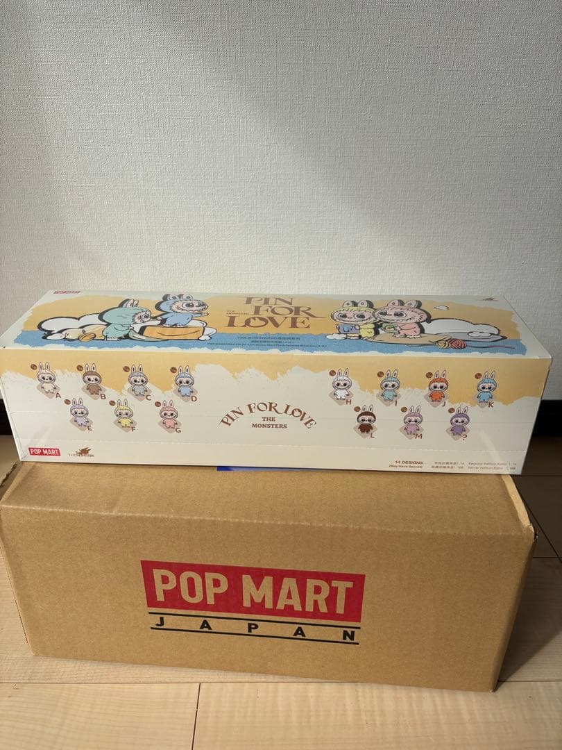 正規品】LABUBU ラブブPIN FOR LOVE A〜M アソートボックス - メルカリ