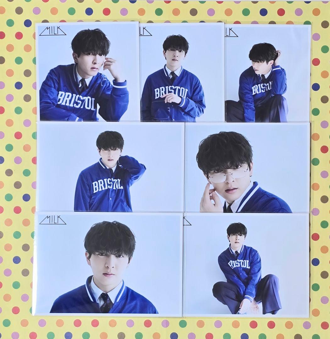 M!LK 吉田仁人 26th BIRTHDAY 生写真 青7枚セット 生誕 - メルカリ