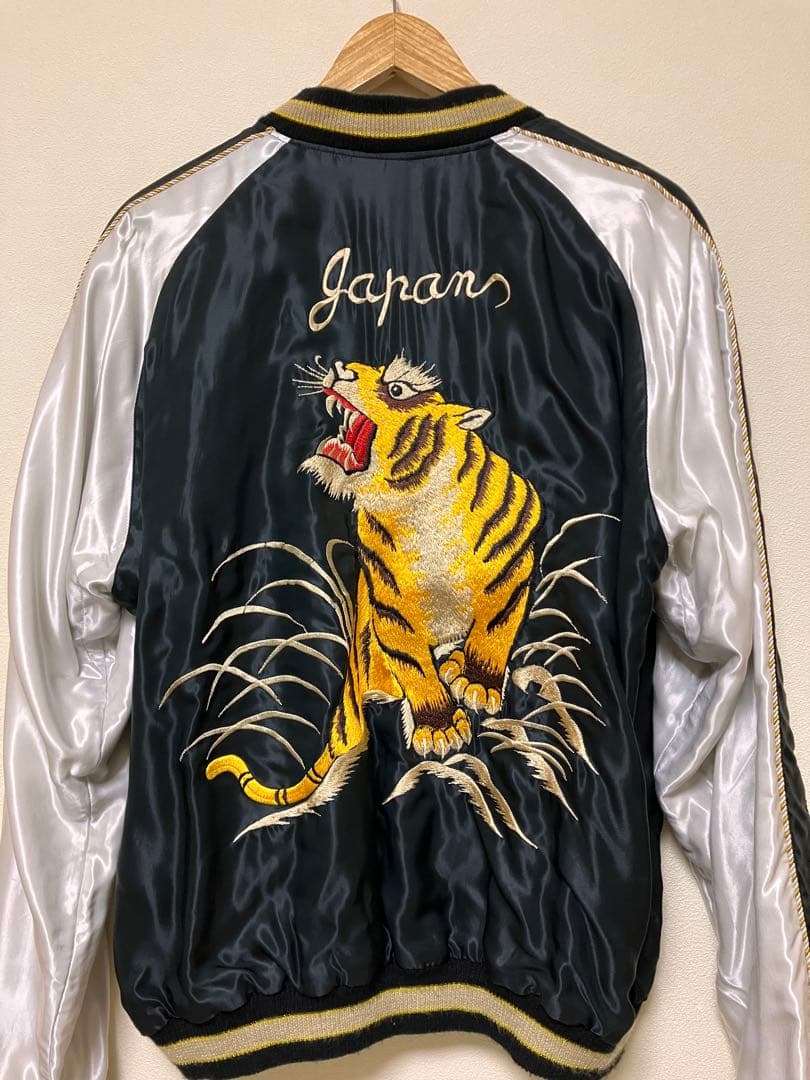 東洋スカジャン　ROARING TIGER×JAPAN MAP 店舗限定モデル