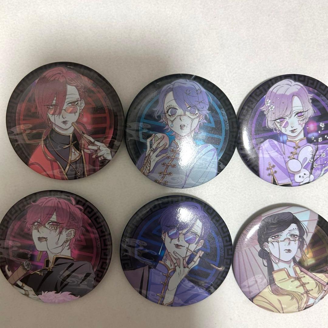 いれいす 零番街 コンプリート 缶バッジ りうら ほとけ 初兎 ないこ if