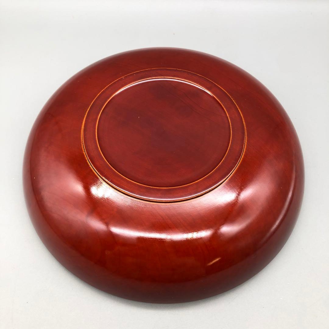 新品未使用箱入り宮内庁御用達山田平安堂飛騨春慶塗ボウル21cm高級伝統