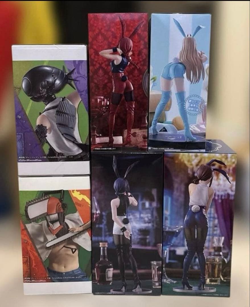未開封 チェンソーマン プライズフィギュア まとめ売り 6点セット