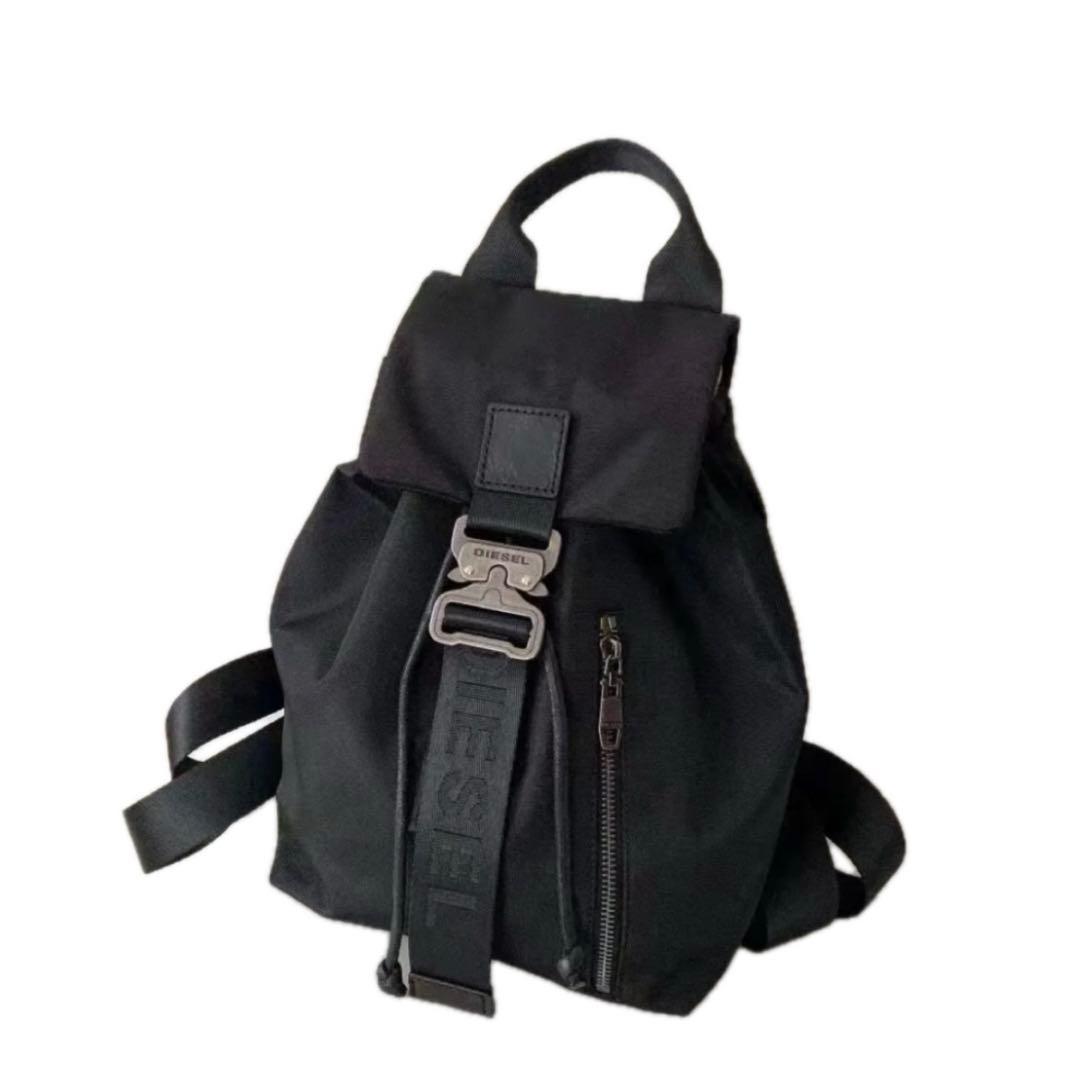 【新品未使用】DIESEL リュック ナイロン ブラック バックパック